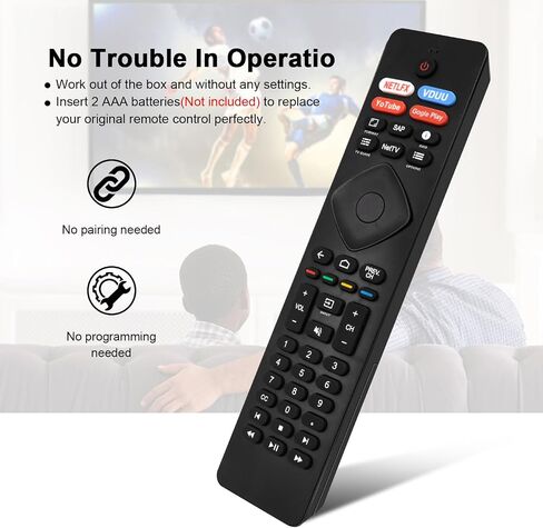 Voice Replacement Remote for TCL TV, RC813 Replacement Remote Compatible with TCL QM7 QM8 S5 S4 S3 Q7 Q6 Q5 Smart TVs 2017-2025 in Kuwait