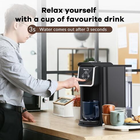 Mecity Pink Coffee Maker 3-in-1 Single Serve Coffee Machine, For Flat Bottom Coffee Capsule, Ground Coffee, 6 to 10 Ounce Cup, Removable 50 Oz Water Reservoir, 120V 1150W in Kuwait