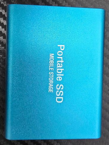 4T External SSD – 4000GB Portable Solid State Drive Mobile Storage with USB 3.0 & Type-C, Slim Shockproof Storage for Windows, Mac & Linux, iPhone, Harmony, Android. in Kuwait
