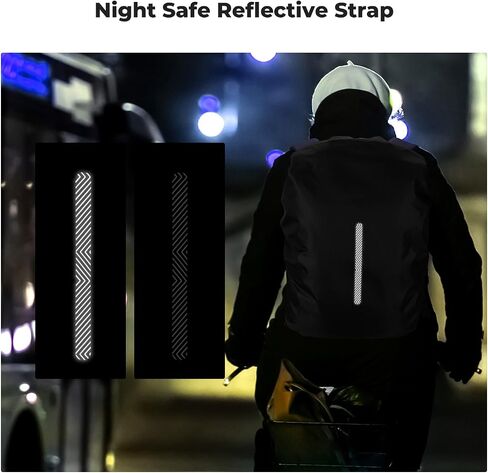 K&F Concept Waterproof Backpack Rain Cover with Reflective Strip, Waterproof Ultralight Backpack Cover for Hiking, Camping, Biking, Outdoor, Traveling in Saudi Arabia
