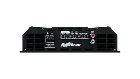 مضخم سيارة PW5000 2 أوم كامل المدى بقناة واحدة فئة D، 5600 وات RMS @12.6V / 6400W @14.4V، قطعة واحدة، تعزيز الجهير، HPF/LPF Crossover، محدد الصوت التلقائي in Kuwait