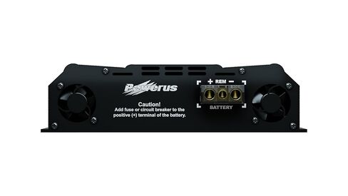 مضخم سيارة PW5000 2 أوم كامل المدى بقناة واحدة فئة D، 5600 وات RMS @12.6V / 6400W @14.4V، قطعة واحدة، تعزيز الجهير، HPF/LPF Crossover، محدد الصوت التلقائي in Kuwait