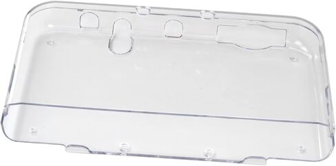 GRABOTE New Protective Shell Clear Crystal Transparent Hard Case Compatible with Nintendo New 3DS XL LL 2015 Model in Saudi Arabia
