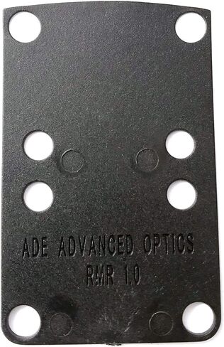 Ade Advanced Optics Optics Riser/Shim Delrin Shims 1.0 Degree for Trijicon RMR, Holosun 407C/507C/508T, NcStar VISM FlipDot Pro, NcStar VISM FlipDot Pro, Riton X3 Tactix PRD Handgun Reflex Red Dot in Saudi Arabia