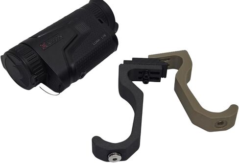 Forge301 Nocpix Lumi خوذة جبل للمنظار الحراري الأحادي - موديلات P13، L19، H35، L35R، H35 - إطلاق سريع، عين يسار/يمين قابلة للعكس - ألياف الكربون PET - أسود in Saudi Arabia
