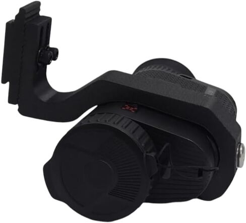 Forge301 Nocpix Lumi خوذة جبل للمنظار الحراري الأحادي - موديلات P13، L19، H35، L35R، H35 - إطلاق سريع، عين يسار/يمين قابلة للعكس - ألياف الكربون PET - أسود in Saudi Arabia