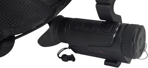 Forge301 Nocpix Lumi خوذة جبل للمنظار الحراري الأحادي - موديلات P13، L19، H35، L35R، H35 - إطلاق سريع، عين يسار/يمين قابلة للعكس - ألياف الكربون PET - أسود in Saudi Arabia
