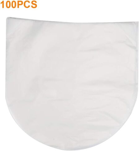 SUNGOOYUE 100-Pack Clear Record Sleeves, 12.1 X 12.1 Inch Polyethylene Protection Covers, Antistatic Storage Bags for 12-Inch LP Albums in Saudi Arabia
