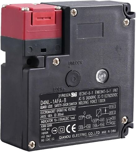 Electromagnetic Lock Safety Door Switch D4NL-1AFA/1AFG/4AFA-B 1DFA-BS B4 Limit Switch in Saudi Arabia