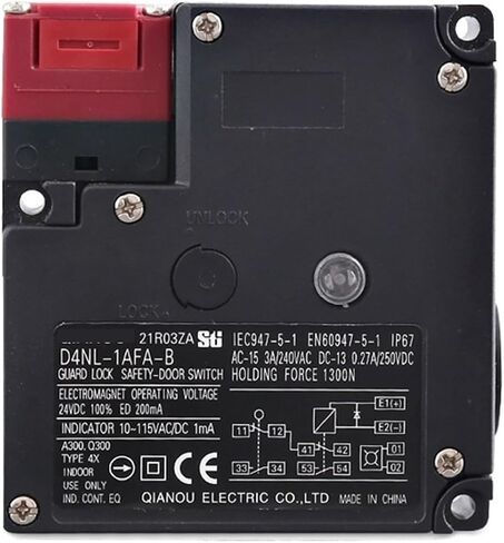Electromagnetic Lock Safety Door Switch D4NL-1AFA/1AFG/4AFA-B 1DFA-BS B4 Limit Switch in Saudi Arabia