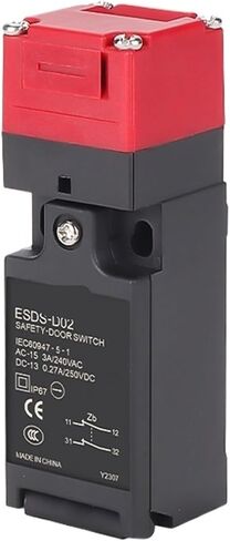 SafetyDoorInterlock Switch Plug-in القفل الكهرومغناطيسي LimiSwitch CNC Machine قفل باب الأمان قفل ميكانيكي (ESDS-K5 10PCS) in Saudi Arabia