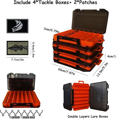 حقيبة ظهر لصيد الأسماك مع صناديق معالجة، حقيبة ظهر لصيد الأسماك سعة 45 لتر، صندوق أدوات صيد السمك، حقيبة تخزين كبيرة مضادة للماء في الهواء الطلق، هدايا عيد الميلاد للرجال (أسود) in Kuwait