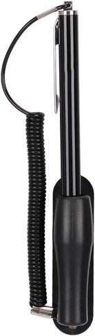 High Sensitivity Capacitive Touch Screen Pen, Black Metal for Mobile Phone, with Stable Base and Designed with Silicone in Saudi Arabia