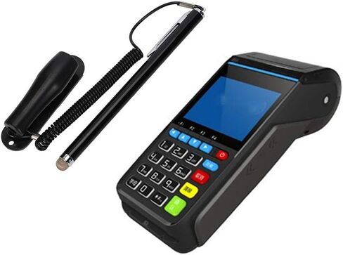High Sensitivity Capacitive Touch Screen Pen, Black Metal for Mobile Phone, with Stable Base and Designed with Silicone in Saudi Arabia