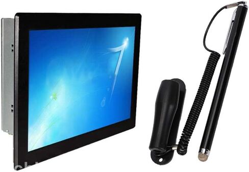 High Sensitivity Capacitive Touch Screen Pen, Black Metal for Mobile Phone, with Stable Base and Designed with Silicone in Saudi Arabia