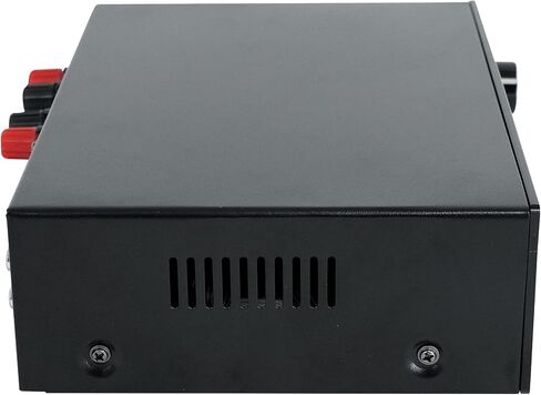 Rockville BLUAMP 150 Home Stereo Bluetooth Amplifier Receiver Bundle with (2) RockShelf 54B 360w Black 5.25" Home Theater Bookshelf Speakers & Blue 14G50 OFC Speaker Wire (3 Items) in Saudi Arabia