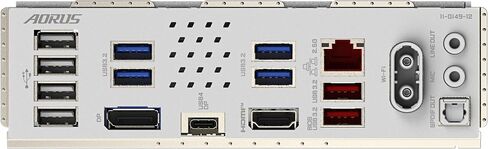 GIGABYTE B860M AORUS Elite WF6E ICE Motherboard - Intel Core Ultra Series CPUs, 12+1+2+1 Phases VRM, up to 9200MHz DDR5, 1xPCIe 5.0 + 2xPCIe 4.0 M.2, 2.5GbE LAN, WiFi 6E, USB 4 in Saudi Arabia