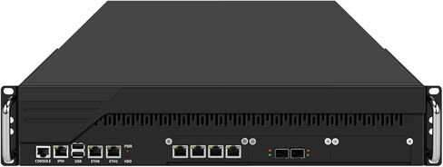 HUNSN Dual Hot Swappable Power 2U Firewall Appliance XEON Server مع IPMI، OPNsense، VPN، 2 x E5 2699 V3، RJ70، C612، 6 x LAN، 2 x SFP+ 82599، 0 RAM، 0 تخزين، Barebone No System in Kuwait