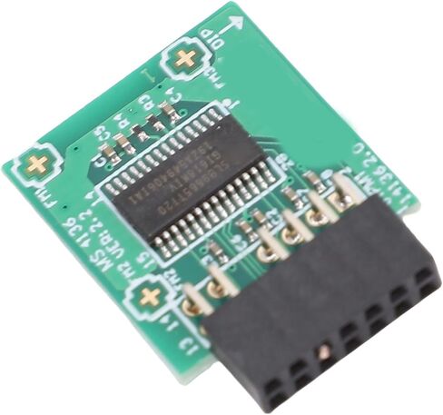 Dpofirs TPM2.0 Encryption Security 14 Pin, MS 4136 TPM 2.0 Computer Adapter for Motherboard, Trust Platform Module 2. in Saudi Arabia