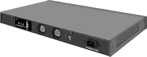 أجهزة جدار الحماية HUNSN 10GbE، VPN، 1U Rackmount، OPNsense، جهاز الشبكة، I5 4210M، RJ68، 8 x I226-V 2.5GbE LAN، 2 x SFP+ 82599ES، 0 RAM، 0 تخزين، Barebone No System in Saudi Arabia