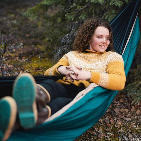 ENO Ember UnderQuilt - Protective and Warm Hammock Quilt with Recycled Synthetic Insulation - for Camping, Hiking, Backpacking, Festival, Travel, or The Beach - Marine/Tan in Saudi Arabia