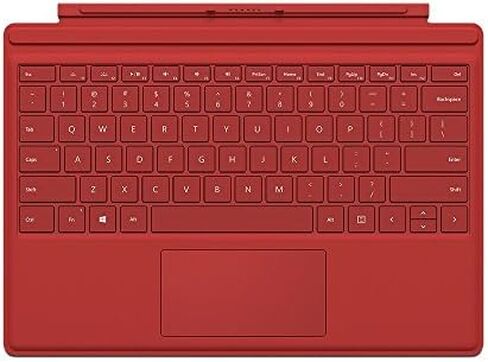 Microsoft Surface Pro 4 Type Cover - Red (Renewed) in Saudi Arabia