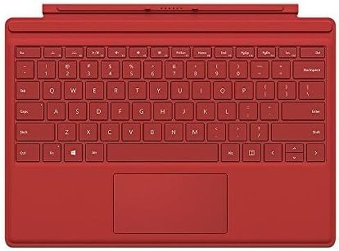 Microsoft Surface Pro 4 Type Cover - Red (Renewed) in Saudi Arabia