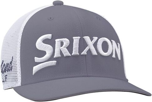 Srixon Tour Original Trucker Cap (White/Red, Adjustable) 2023 Dunlop Golf Hat in Saudi Arabia