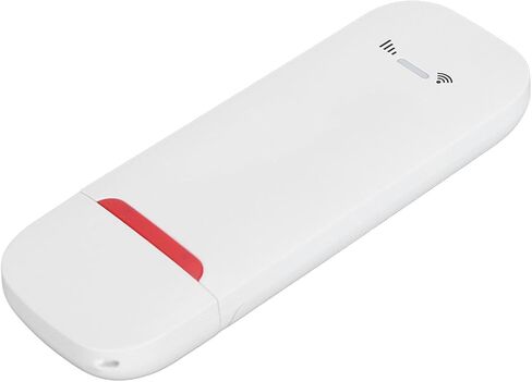 SUNGOOYUE 4G LTE Mobile WiFi عالي السرعة يعمل بمنفذ USB نقطة اتصال واي فاي محمولة لمشاركة أجهزة متعددة، مناسبة لأفريقيا، أبيض، جهاز واحد in Saudi Arabia