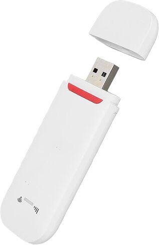SUNGOOYUE 4G LTE Mobile WiFi عالي السرعة يعمل بمنفذ USB نقطة اتصال واي فاي محمولة لمشاركة أجهزة متعددة، مناسبة لأفريقيا، أبيض، جهاز واحد in Saudi Arabia