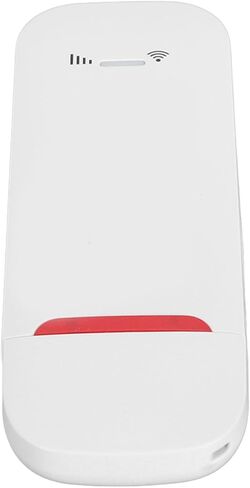 SUNGOOYUE 4G LTE Mobile WiFi عالي السرعة يعمل بمنفذ USB نقطة اتصال واي فاي محمولة لمشاركة أجهزة متعددة، مناسبة لأفريقيا، أبيض، جهاز واحد in Saudi Arabia