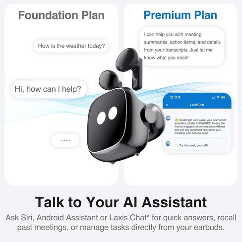 OSO AI Earbuds - Bluetooth Earbuds & Lossless AI Recorder with Smart Meeting Assistant, Transcribe & Summarize in 102+ Languages, AI Productivity Tools, Charging Pod with Display, Noise Reduction Mic in Saudi Arabia