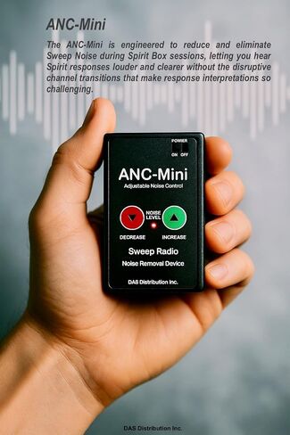 ANC-Mini - Sweep Radio Adjustable Noise Controller, Black in Saudi Arabia
