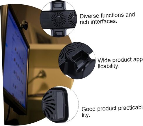 ARTIBETTER 1pc Cool Fan Bracket for Temperature Control Game Console Radiator Stand Simple Design High Cooling Efficiency Wide Applicability for Enhanced Gaming in Saudi Arabia