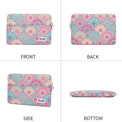 Notebook Computer 13-13.3-inch Notebook case, Suitable for MacBook Air/Pro 13 /Pro 14, HP Dell ASUS Lenovo Notebook, Polyester Upright Computer case with Pocket (Bandanna) in Kuwait