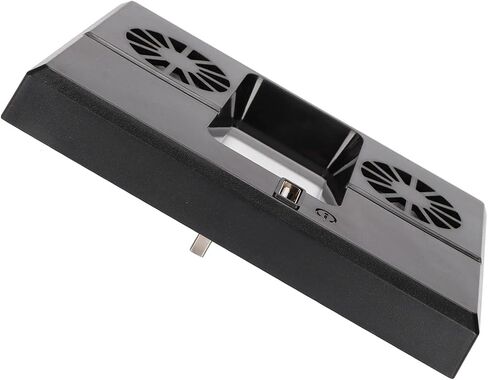 Cooling Fan for Series X Console, USB External Game Controller Cooler with RGB Lights for Series X Game Console Charging Dock Cooling System in Saudi Arabia