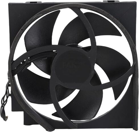 Internal Cooling Fan for One Game Console, DC 12V Heat Exhauster Fan Cooler Replacement Part Kit (#1) in Saudi Arabia