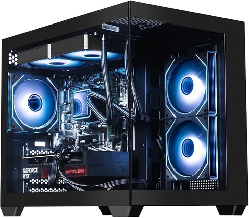 كمبيوتر مكتبي للألعاب IPASON Speedra، Ryzen7 5700X، Geforce RTX 3050 6G، 16 جيجابايت DDR4، 1 تيرابايت NVMe SSD، 550 واط PSU، Wi-Fi، مراوح ARGB، Windows 11، كمبيوتر ألعاب مُصمم مسبقًا، كمبيوتر جديد in Kuwait