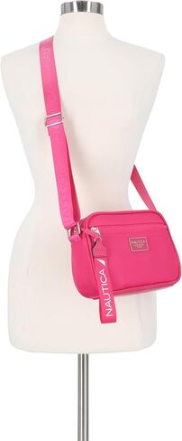 Nautica High Seas Camera Crossbody, Indigo in Saudi Arabia