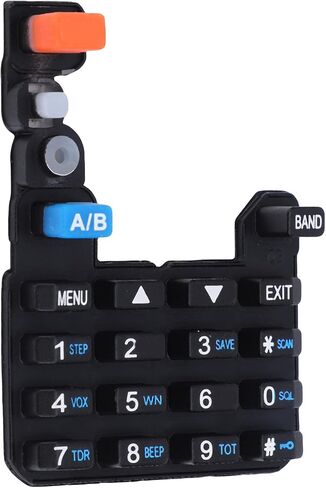 PUSOKEI 10PCS Silicone Keypad Replacement for 5R 5RA 5RC 5RE Series Radio, Numeric Keyboard with Precise Fit, Restore Functionality in Saudi Arabia