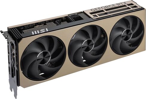 بطاقة رسومات MSI Gaming RTX 5070 12G Inspire 3X OC (12 جيجابايت GDDR7، 192 بت، أداء فائق: 2557 ميجاهرتز، DisplayPort x 3 2.1a، HDMI 2.1b، NVIDIA Blackwell Architecture) in Kuwait