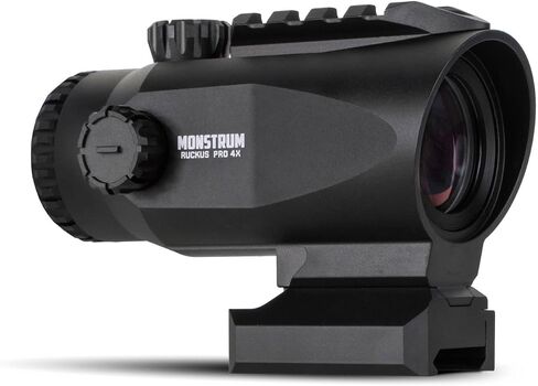 Monstrum Ruckus Pro Prism Scope with Piggyback Mount and Shake Awake | BDC Reticle in Saudi Arabia