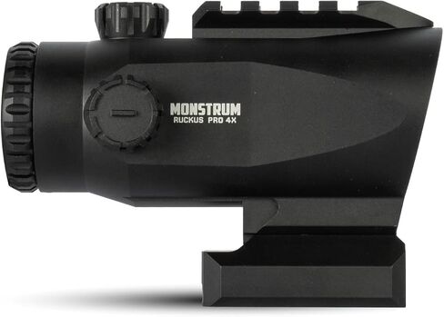 Monstrum Ruckus Pro Prism Scope with Piggyback Mount and Shake Awake | BDC Reticle in Saudi Arabia