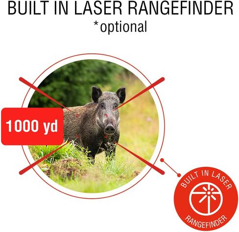 ATN X-Sight 5 LRF Ultra HD 4K+ Smart Day & Night Vision Scope with Built-in Laser Rangefinder and Ballistic Calculator | Dual Stream Video, Recoil Activated Video | Exclusive Signature Series Kit in Saudi Arabia