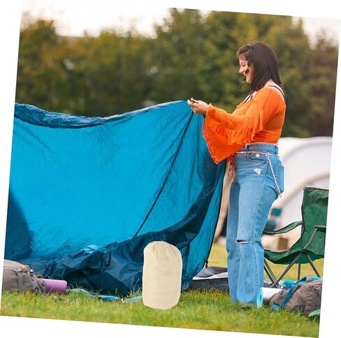 Toyvian Portable Drawstring Storage Sack for Down Jackets and Raincoats Compression Bag for Hiking Camping and Travel Versatile Clothes Organizer Height in Saudi Arabia