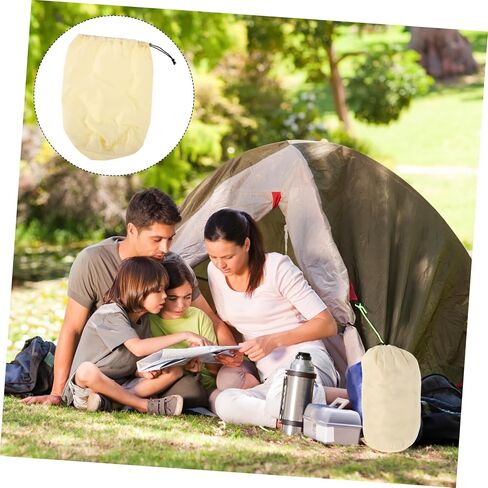 Toyvian Portable Drawstring Storage Sack for Down Jackets and Raincoats Compression Bag for Hiking Camping and Travel Versatile Clothes Organizer Height in Saudi Arabia