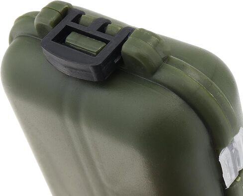 Small Fishing Box Portable Case, Mini Storage Box Containers, Hooks Lure Baits Grid Fishing Accessories, 13 Compartments, (10.3 x 2.4 x 0.6 inch) in Saudi Arabia