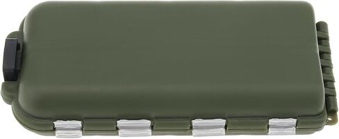 Small Fishing Box Portable Case, Mini Storage Box Containers, Hooks Lure Baits Grid Fishing Accessories, 13 Compartments, (10.3 x 2.4 x 0.6 inch) in Saudi Arabia