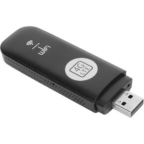 VBESTLIFE 4G LTE USB WiFi Dongle & Mobile Hotspot Router، مودم سفر محمول عالي السرعة 150 ميجابت في الثانية مع فتحة بطاقة SIM، يدعم 8 مستخدمين in Kuwait