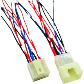 1/5/10/20 Sets 10 Pin 6090-1056 6090-1220 Car Wiring Harness Connector Male Female With Wire 15cm Plug (10p male,10 S) in Saudi Arabia